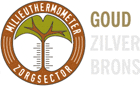 Logo Milieuthermometer Zorg, branchekeurmerk duurzaamheid voor zorgtor