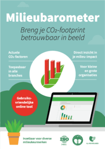 Milieubarometer folder A5 voorkant