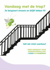 Zorg voor Energie | bespaartip neem de trap