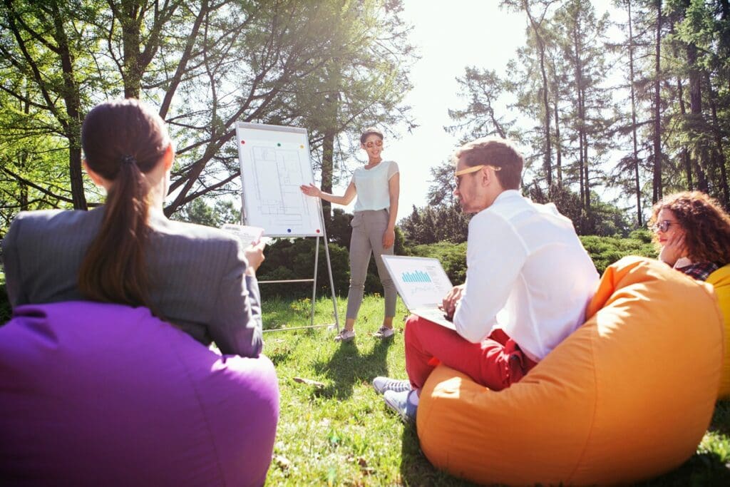 Outdoor Office Day - ga vaker buiten overleggen